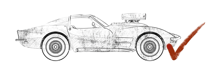 Illustration: fertige Skizze